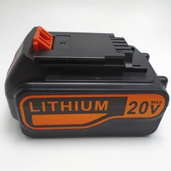 20V 5000mah Rechargeable Li-ion Battery for 18V Black Decker cordless Electric drill screwdriver 1118L LB20 LBX20 LBXR20