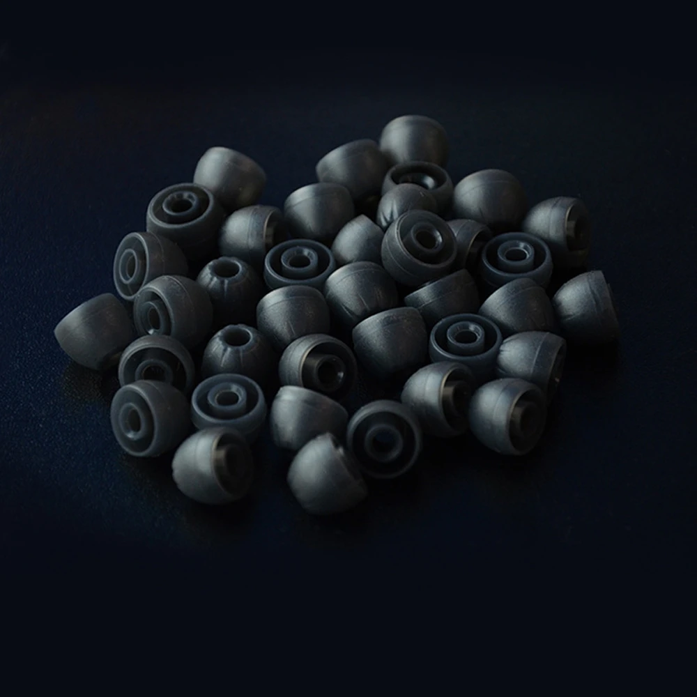 ใหม่ล่าสุด Eartips 3คู่ (6ชิ้น) L M S อินเอียร์หูฟังหูฟังซิลิโคน Eartips,หูแขน,หูฟังสำหรับ KZ ED12 ATE หูฟัง