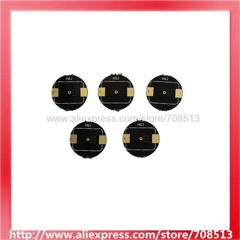 20mm(D) x 1.2mm(T) Flashlight Tail Cap Board (5 pcs)