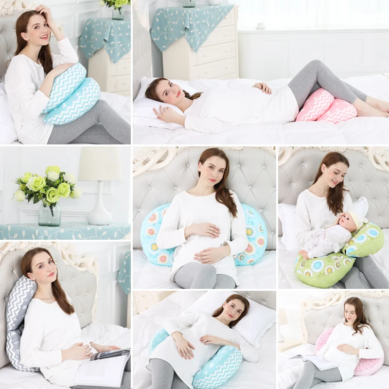 Almohada suave de protección de cintura para mujeres embarazadas, cojín de maternidad para dormir de lado, soporte de Abdomen, ropa de cama