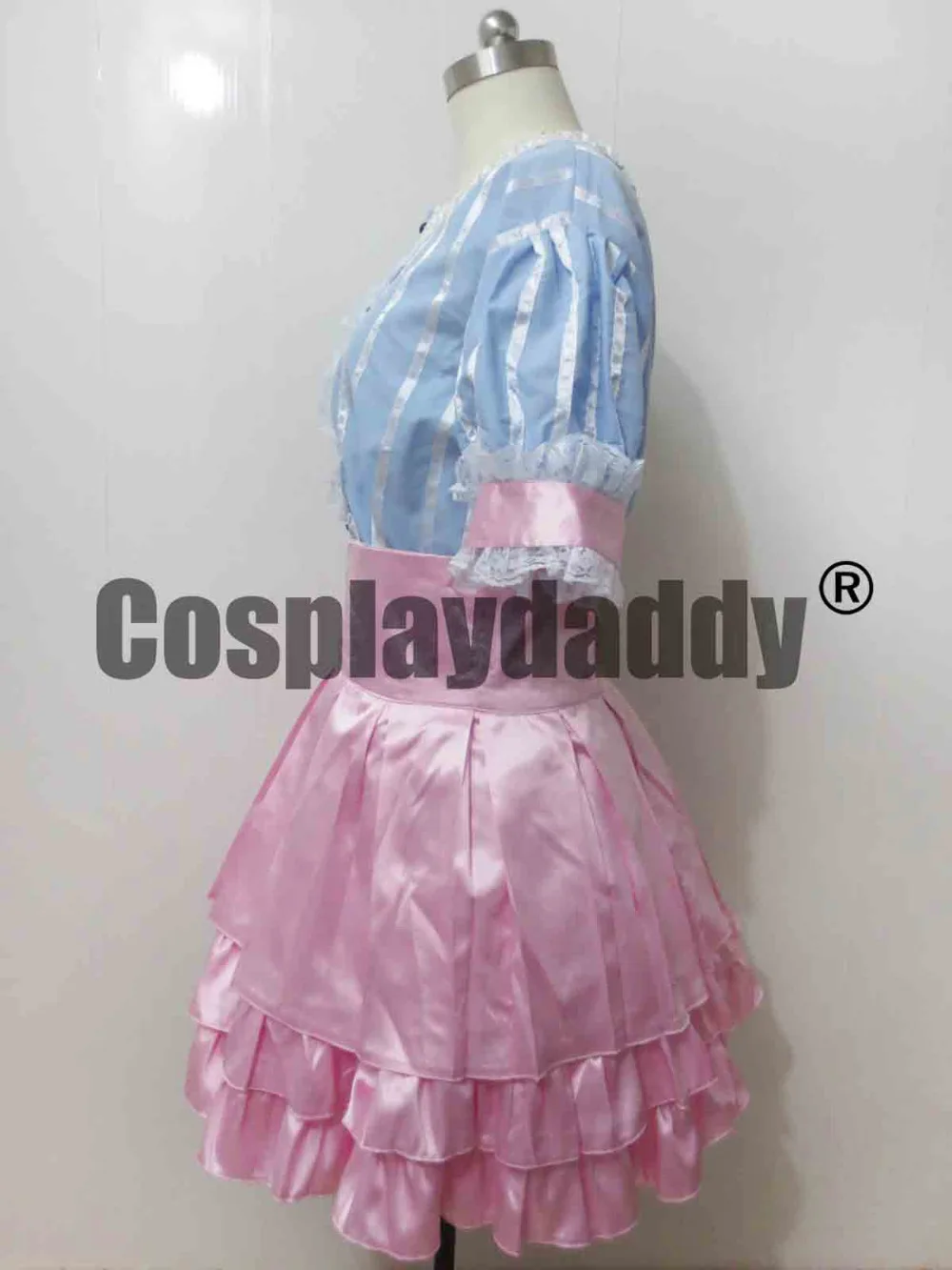 SUPERSONICO Sonico Cosplay Costume Blue &pink color