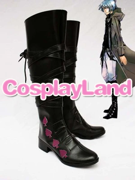 

Customize Boots Hitman Reborn D Spade Cosplay Boots Custom Any Size Anime Party Boots