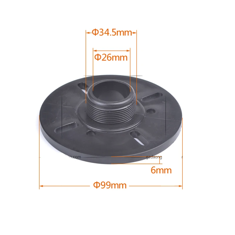 Free Shipping Stage Speaker Horn Driver Out Screw adapter For Tweeter Speakers Plastic KTV Horn Adapters