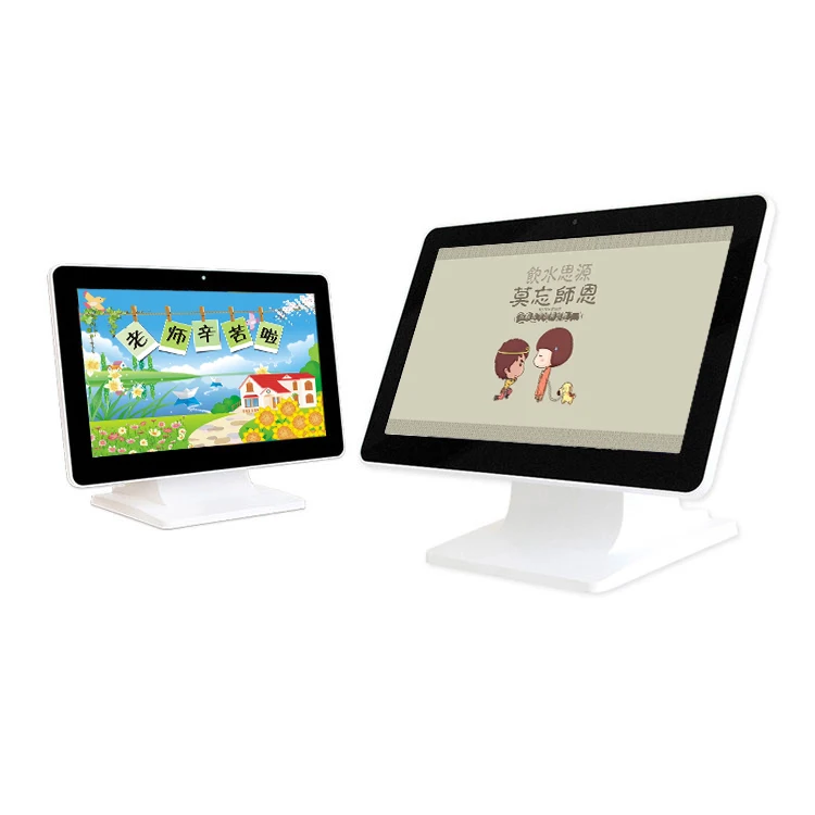 Industriële dual screen pos machine 15.6 inch pc desktop all in one met CE FCC certificaten