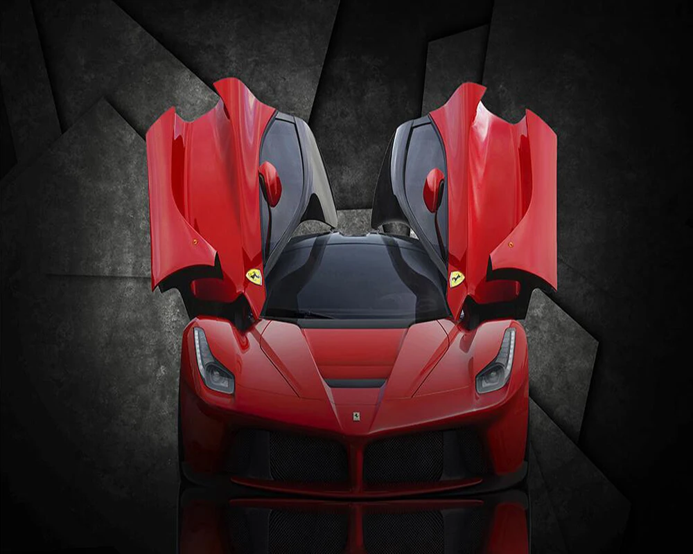 Custom wallpaper High-definition supercar background wall