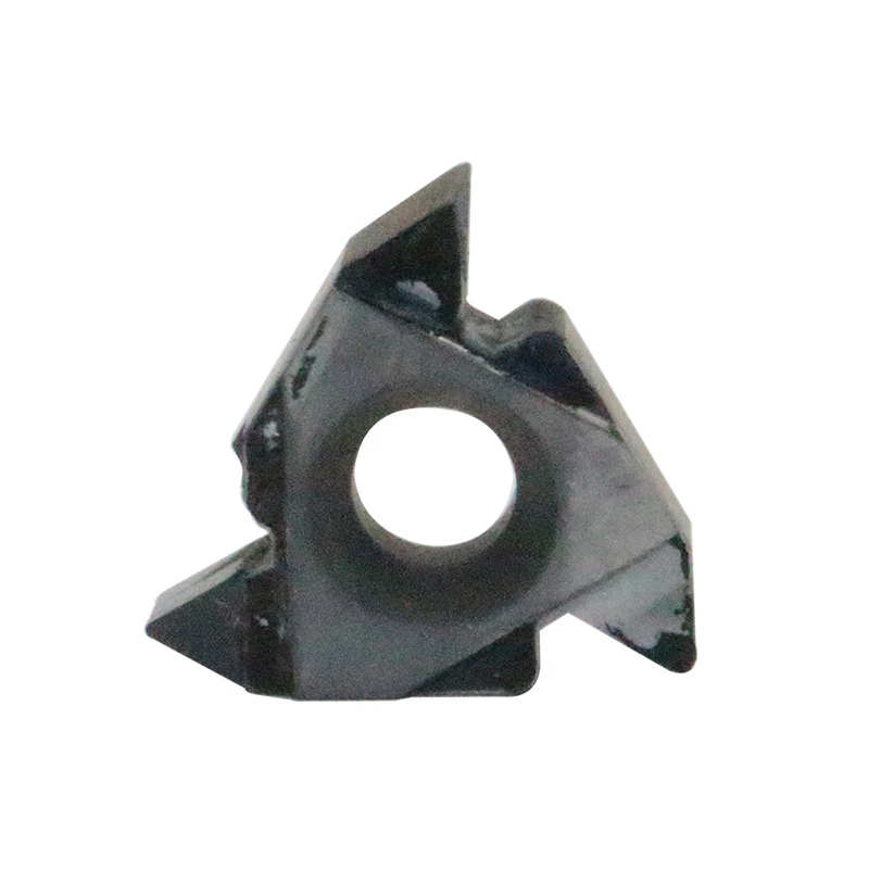 Inserções de rosqueamento de carboneto de tungstênio, 16er ag60 2 peças, inserções de rosqueamento, lâminas insertivas para suporte com rosca para ser