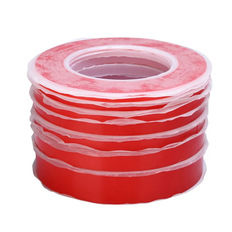 25M Double-sided Adhesive Tape Acrylic Gel Heat Resistant Transparent Clear Sticker 2mm 4mm 6mm 8mm 10mm 12mm 15mm