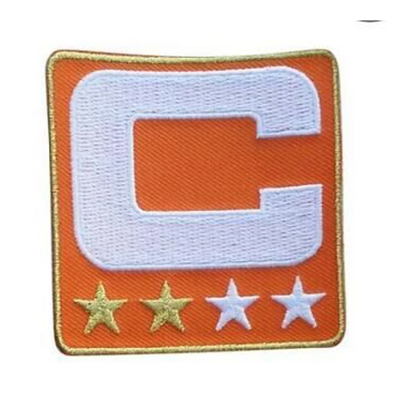 2017 Captain Sign C Patch Iron or Sewing On for Jersey Football Baseball Soccer Hockey  Lacrosse Basketball Nameplate patch