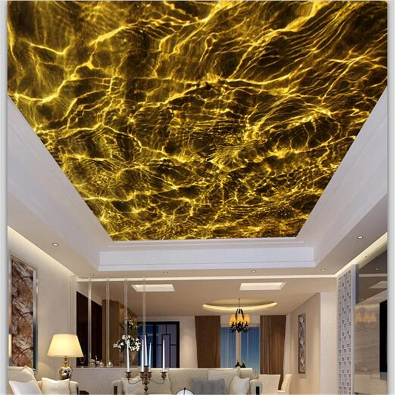 

wellyu Custom Photo Wallpaper 3d Mural обои Fashion Watermark Print Ceiling Zenith Living Room Mural papel de pared 3d wallpaper