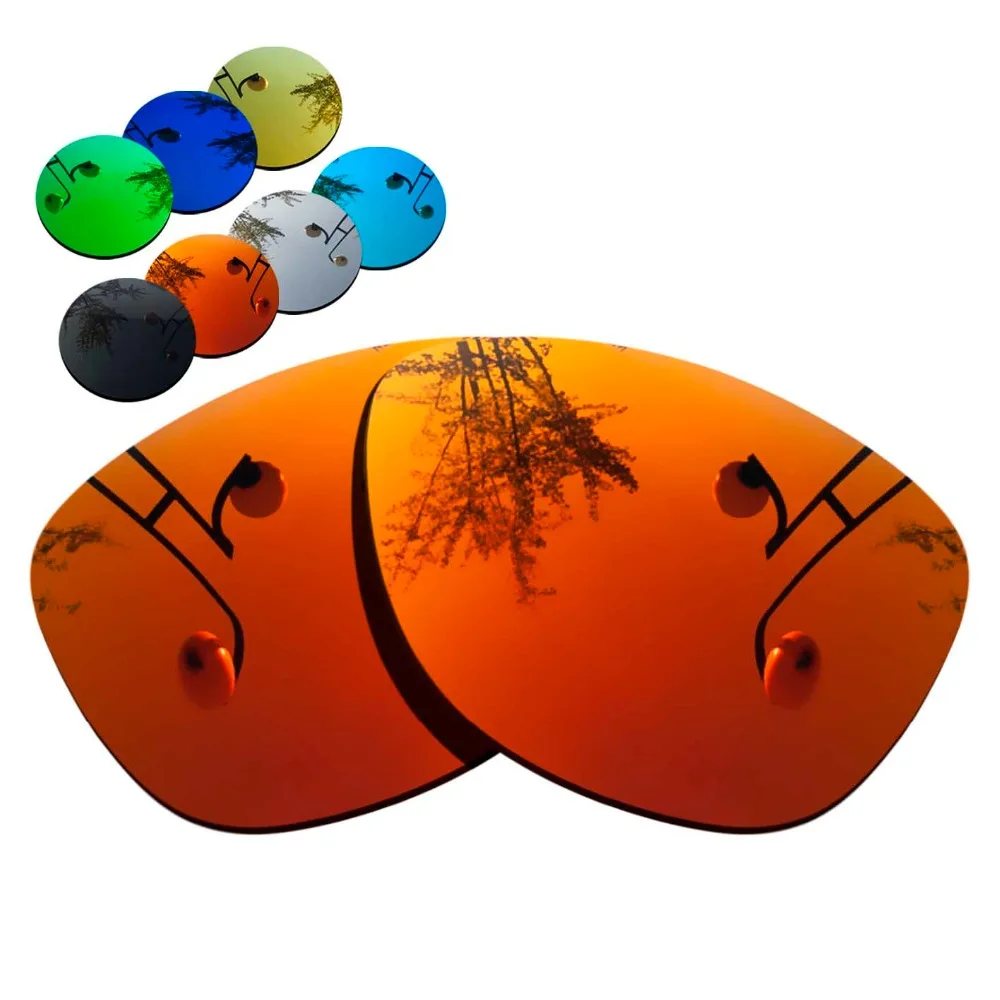 

100% Precisely Cut Polarized Replacement Lenses for Jupiter Sunglasses Red Mirrored Coating Color- Choices