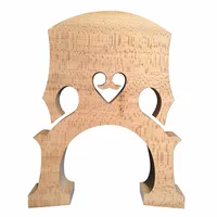 Puente vertical de madera de Arce, accesorio de contrabajo, doble bajo, 1/8-4/4