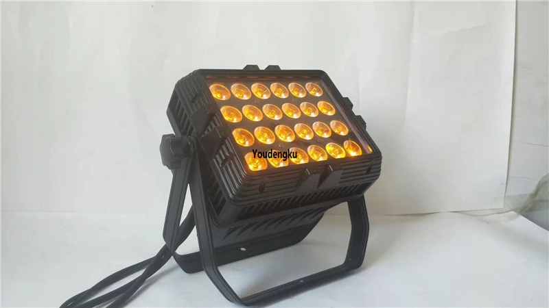 

10 pcs 24*15W 5 in 1 rgbaw led waterproof wall washers dmx uplight DMX City color outdoor lights