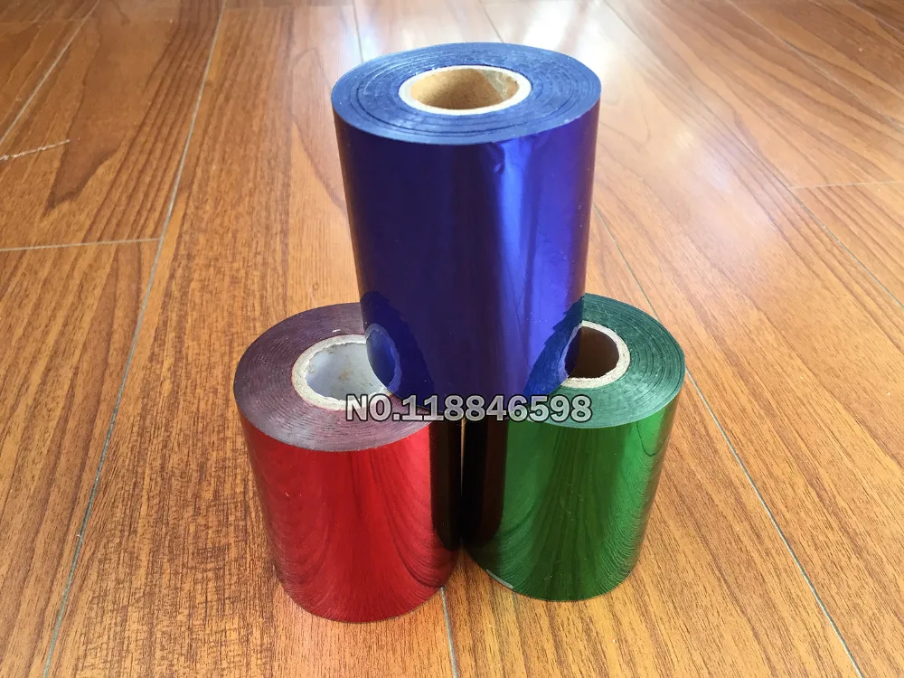 Blue/Green/Blue Beautiful Color Hot Foil Paper Hot Stamping Foil DIY Box Package Paper