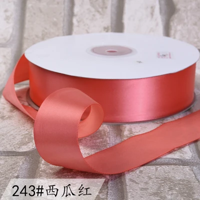 4cm Width 100Yards Polyester Satin Fabric Ribbon Wedding Party Home Decor Handmade DIY Accessories Gift Package 91 meters tape