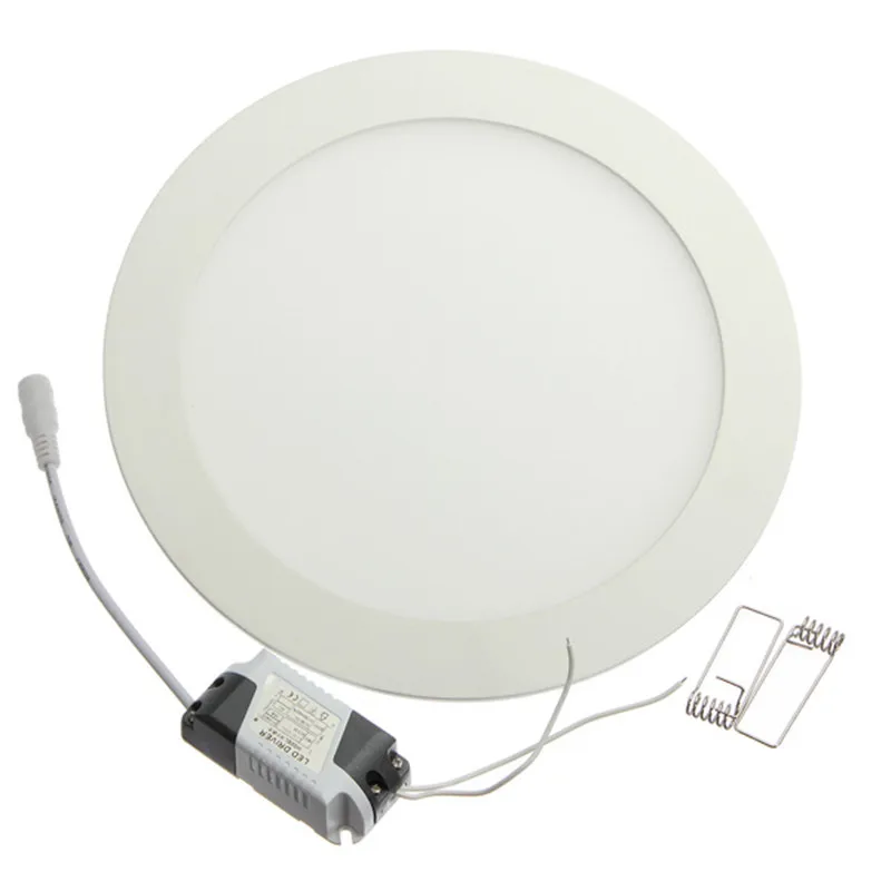 

Round LED Ceiling Lamp 3W 6W 9W 12W 15W 25W Recessed Kitchen Ceiling Indoor Light AC85-265V Panel Downlight Driver Included