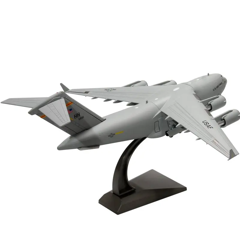 

1/200 Scale Canada USAF C-17 Globemaster III Tactical Military Transport Aircraft Diecast Metal Plane Model For Kids Toy