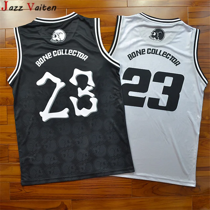 2024 Men Shohoku Basketball  Jerseys Bone Collector 23# Hiphop Street  Basketball  Shirts Professor Tops TOP QUALITY