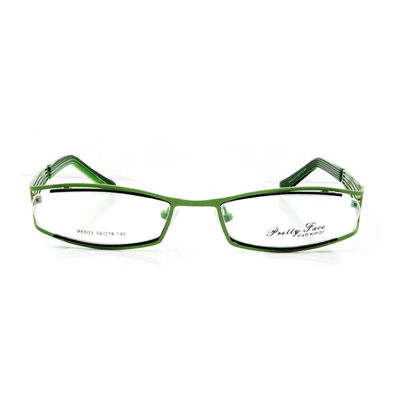 ESNBIE NEW Design Cheapest  Metal in Double Painting Optical Eye Glasses Frames for Women Prescription Glasses Spectacle Frame