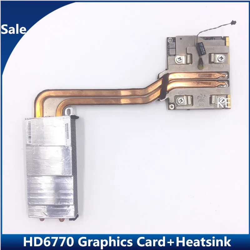 

Video Graphics Card With Heatsink HD6770 HD6770M HD 6770 HD 6770m For iMac A1311 A1312 2010 2011 Vga 109-C29557-00 216-0810001