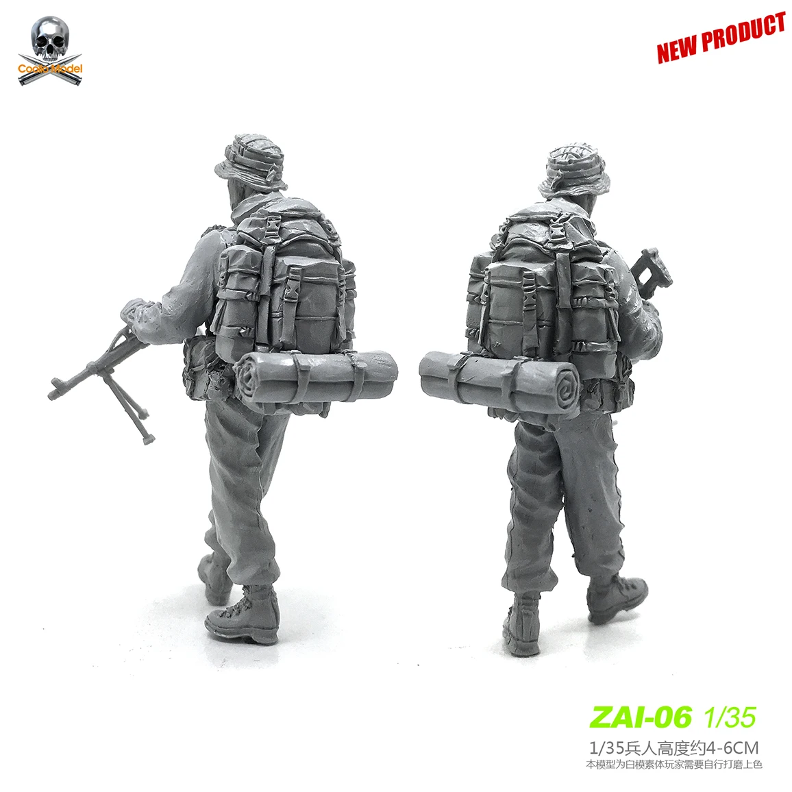 1/35 Resin Soldier  Of Russian Modern Special Forces Model Kits Zai-06