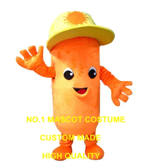 orange capsule pill mascot costume for adult factory wholesale custom advertising cartoon walking costumes carnival fancy 2939