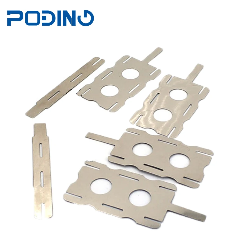 Poding Battery Connector Plate OEM Nickel Tabs For Battery 0.15mm 18650 Nickel Tabs