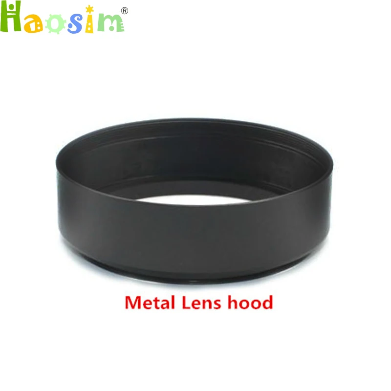 10pcs/lot 40.5 49 52 55 58 62 67 72 77mm Metal LENS HOOD for canon nikon Pentax sony