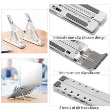 Adjustable Aluminum Laptop Stand #5