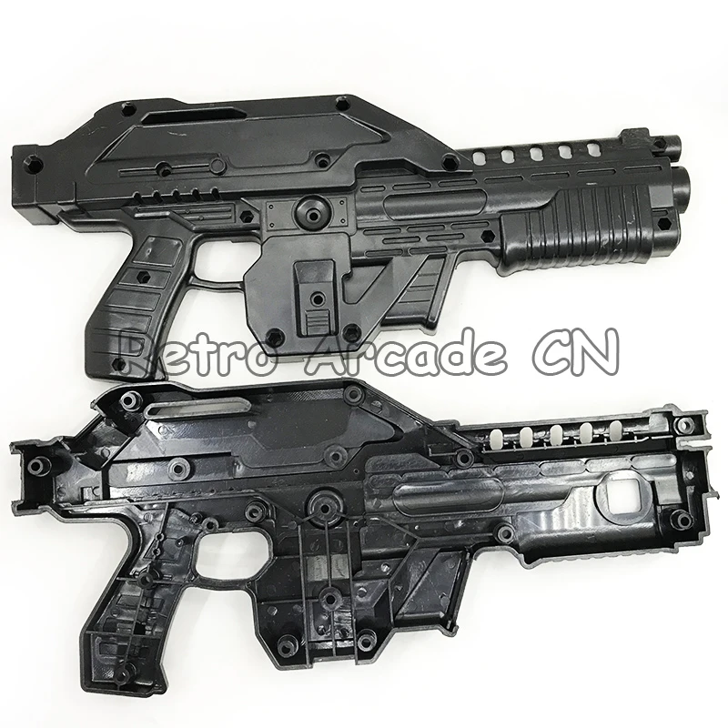 Shooting game gun shell aliens extermination shotting machine gun case parts replacement for aliens video arcade game machines