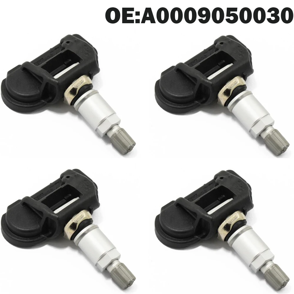 

4 PCS Car TPMS Tire Pressure Monitor Sensor System A0009050030 for Mercedes Benz A B C E GL GLA GLK M R