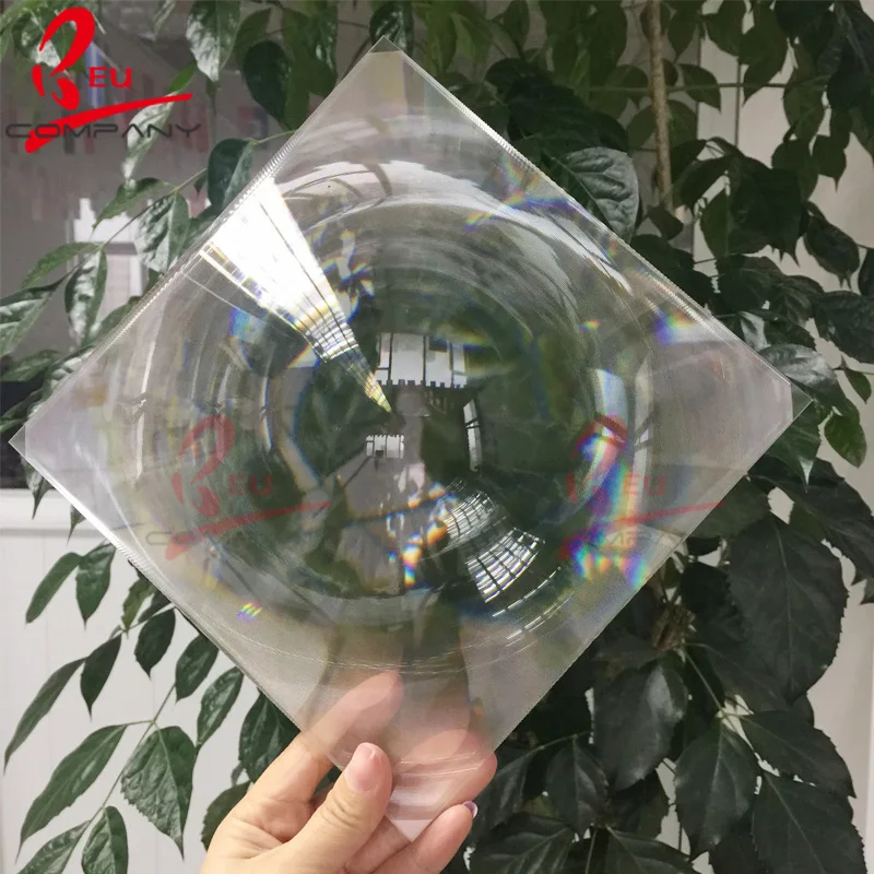 PMMA Square Fresnel lenses 280*280 mm Focal length 600 mm Optical Fresnel Lenses