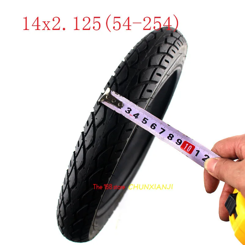 High performance 14 X 2.125 / 54-254 fits Many Gas Electric Scooters and e-Bike