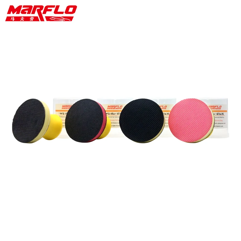 Marflo Car Wash Magic Clay Sponge Pad for Car Wash Maintenance Sponge Cloth Brush Applicator Cleaning Holder