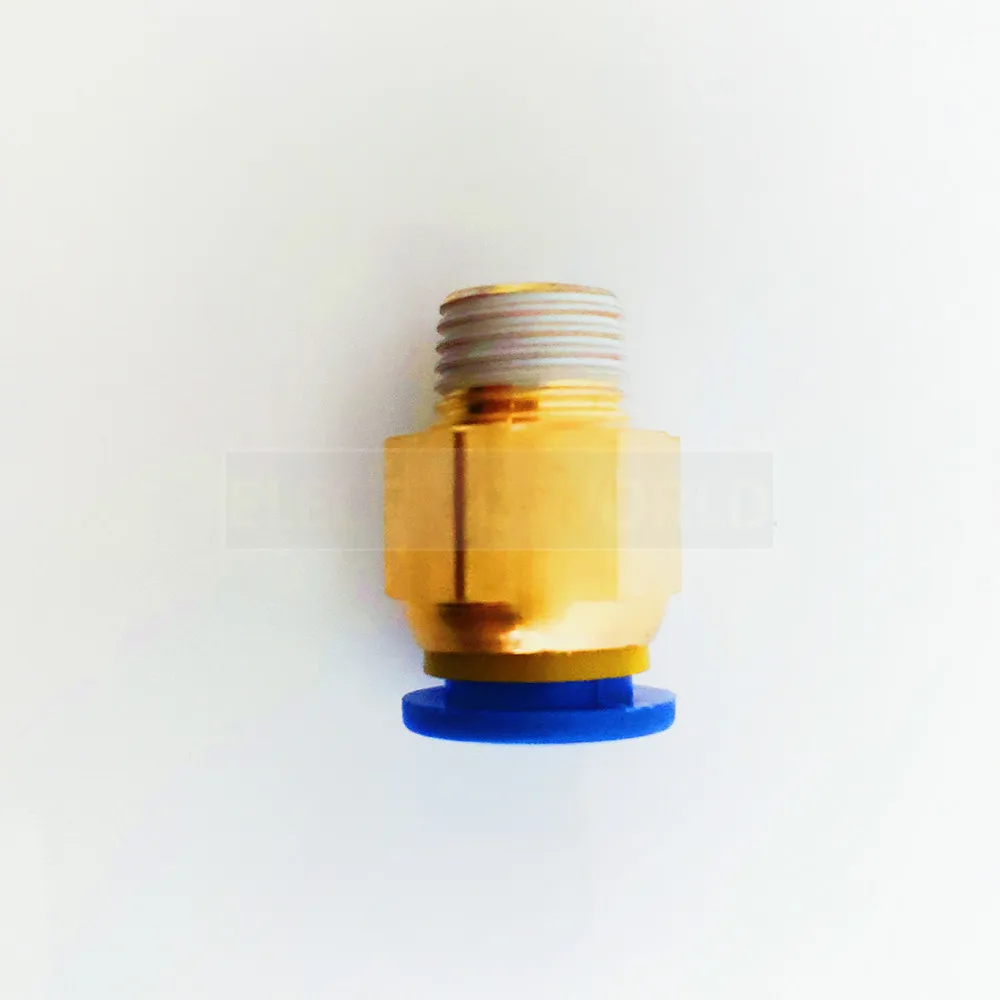 PC Air Pneumatic fitting C type quick connector 4mm 6mm Hose Tube Quick Coupling Brass Fitting Male Thread Air Pipe Connector image 5