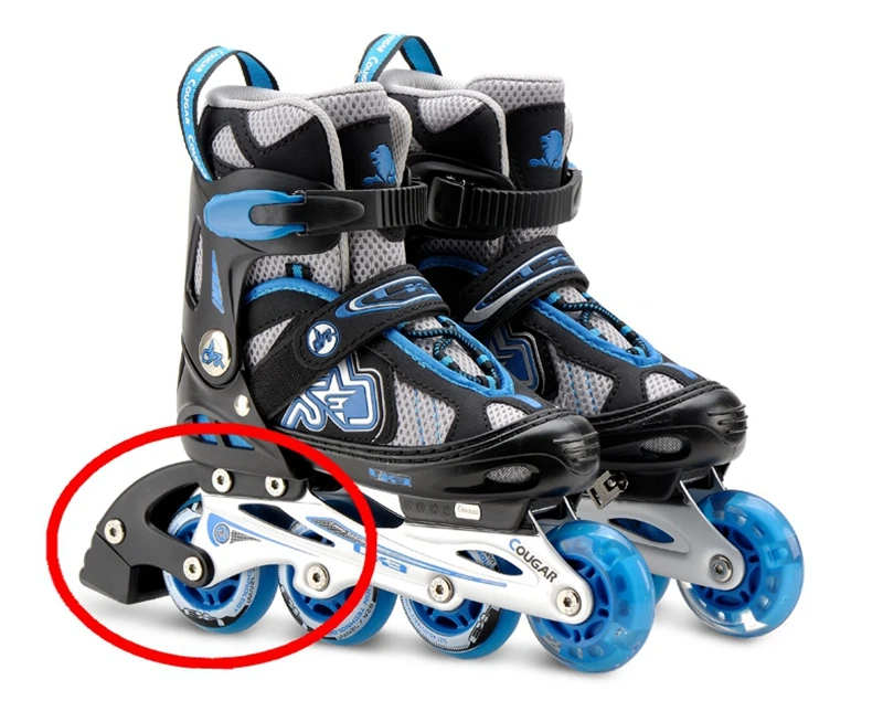 Free shipping children roller skate brake cougar brake