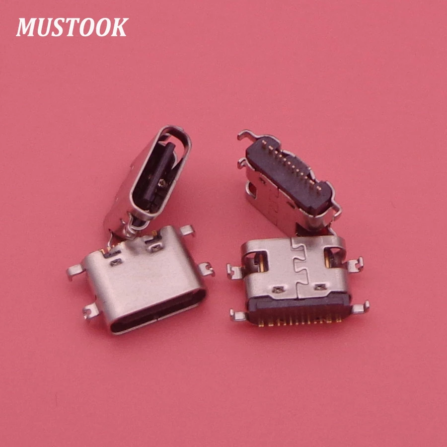 5Pcs USB Charging Dock Port Connector For BLUBOO S1 Type-C Charger Jack Plug 16pin replacement repair parts 16 pin