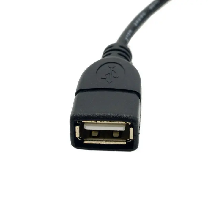 كابل USB صغير بزاوية 90 لسيارة صوت MP3 10 سنتيمتر/25 سنتيمتر 0.1 متر/0.25 متر كابل USB صغير للمركبة