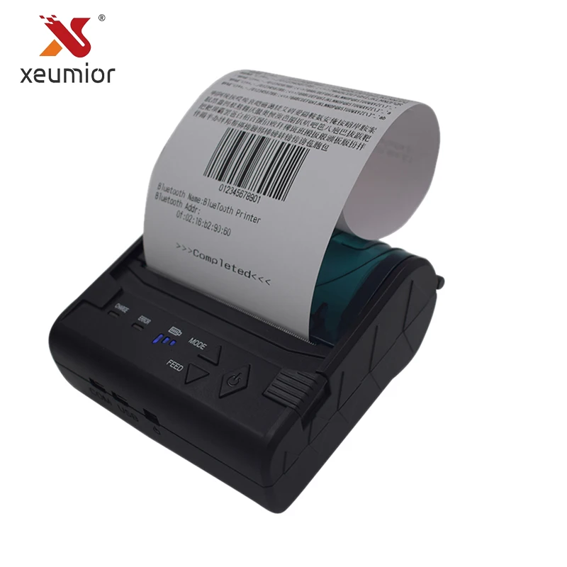 

Low Price 80mm Bluetooth Android IOS Mobile Mini Portable Thermal Receipt Printer Handheld POS Printers for Take-out 8003BT