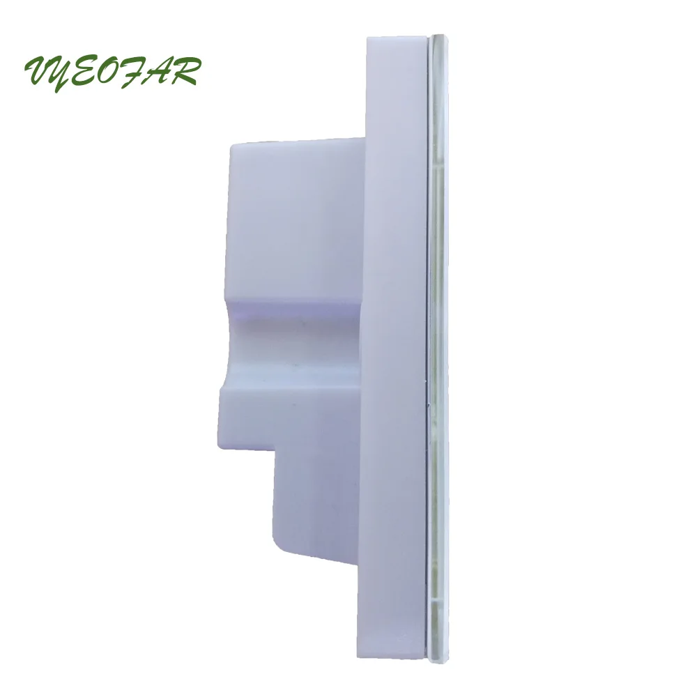 DC12V 24V Touchable Panel Dimming Controller TM06 8A Output For 5050 3528 Single Color String Light Wall Mount 86mm Strip Dimmer
