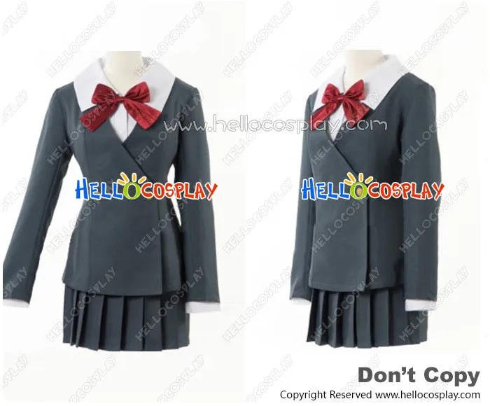 

School Days Cosplay Kotonoha Katsura Sekai Saionji Girl Uniform Costume H008