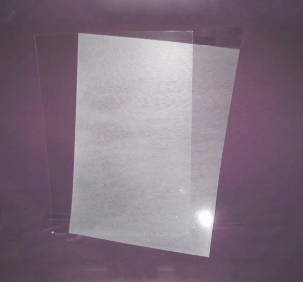 

15pcs clear shrink paper unpolished / polished plastic shrink sheet