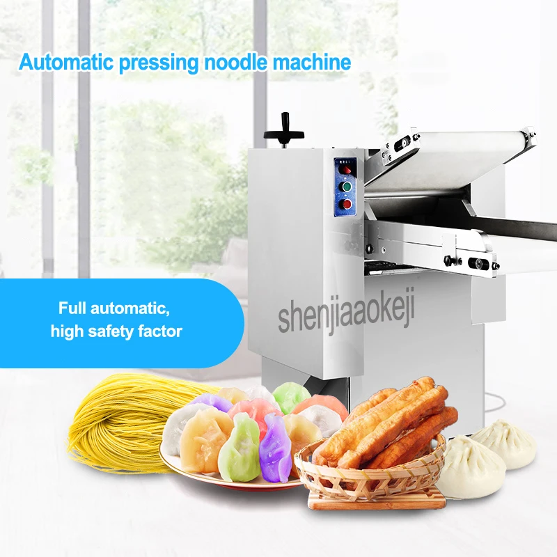 1pc Automatic pressing noodles machine Commercial kneading machine Electric dough machine Stainless steel press noodles machines