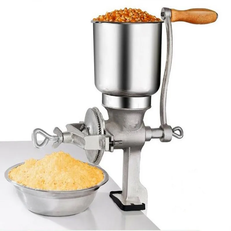 Corn mill machine maize flour mill home use manual pepper soybean coffee bean grinding machine  ZF