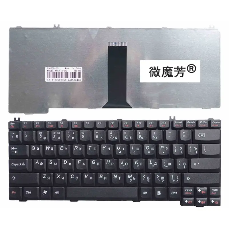 

Russian Keyboard FOR LENOVO F41 F31G Y510A F41G G430 G450 3000 C100 C200 C460 C466 Y330 Y430 F41A RU laptop keyboard G455