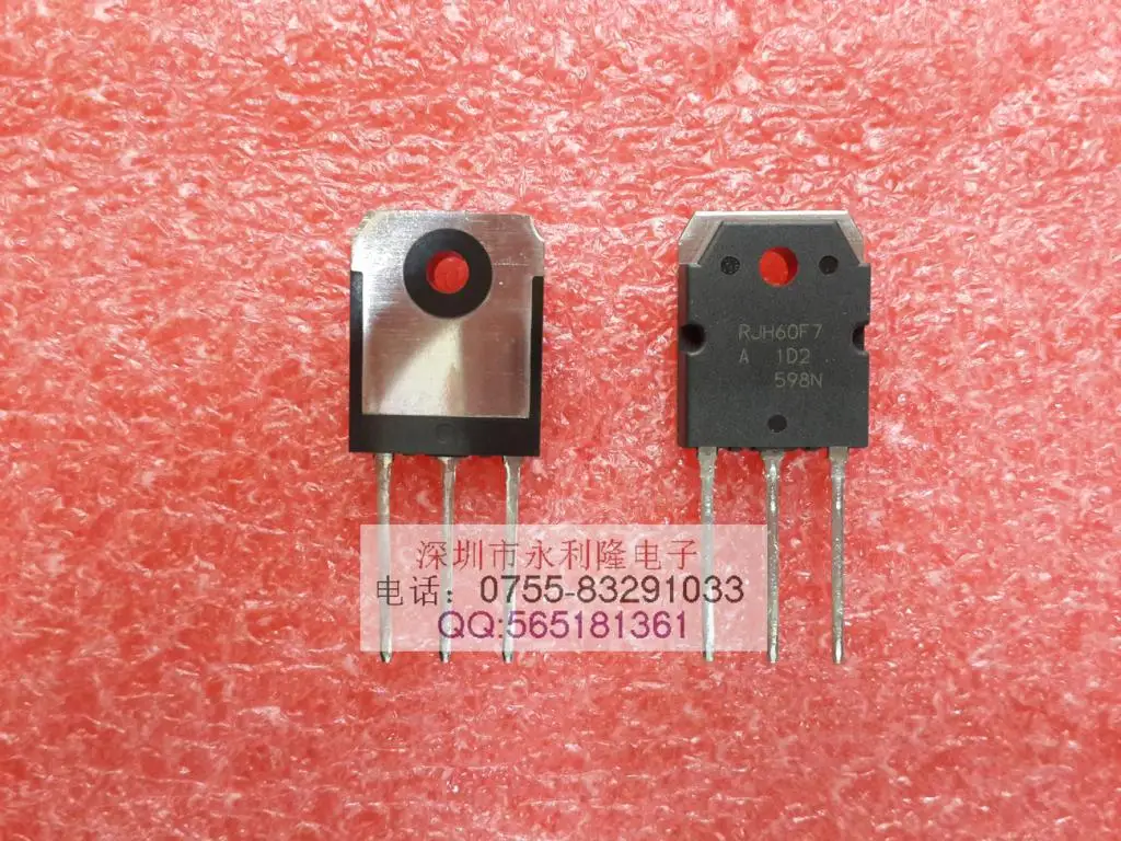 Original New 2PCS/  RJH60F7 RJH60F7ADPK   TO-3P 90A600V