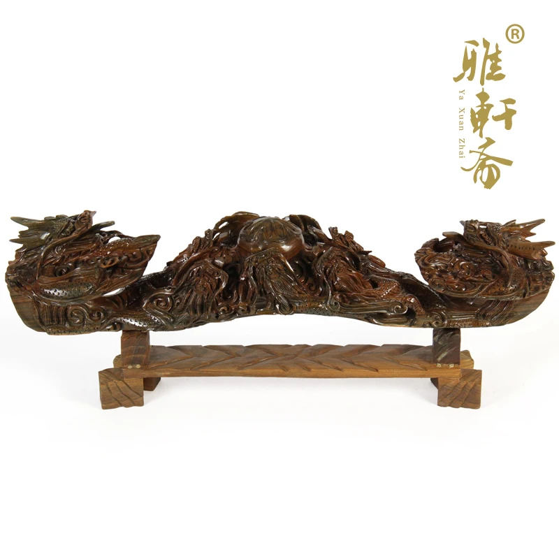 TZ] carved rosewood crafts verawood Zhai Ruyi large 80cm boutique Kowloon Ruyi ornaments