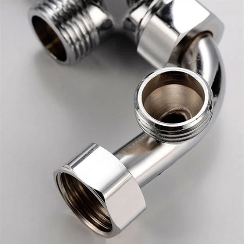 1pc Bathtub Faucet Brass 2-Function Outlet Wall Mounted Bath Shower Faucets Mixer Tap Chrome Finished