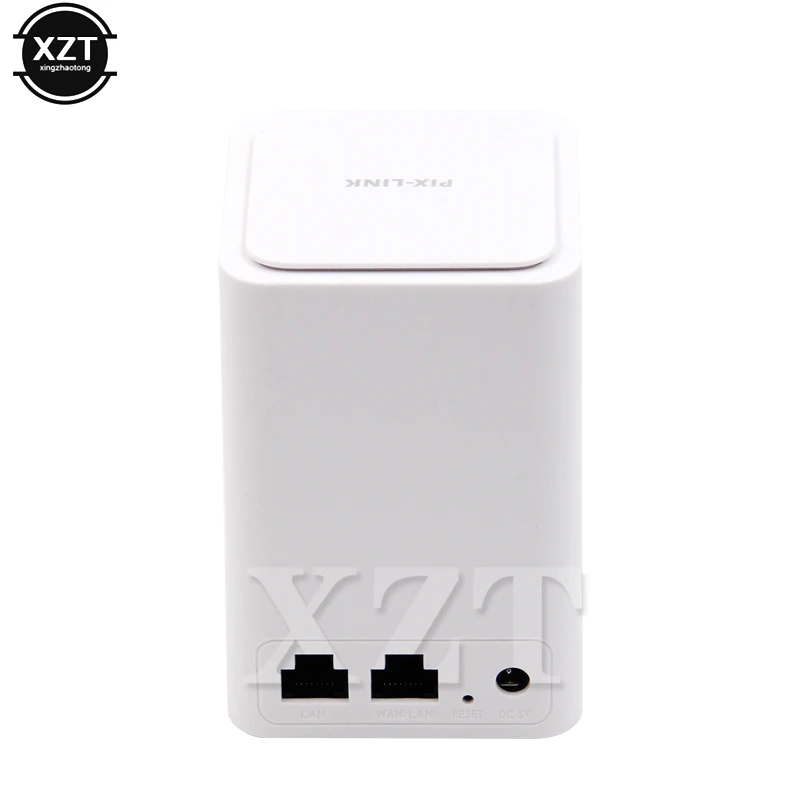 2 Port RJ45 300Mbps Wifi Routers 2.4Ghz Built-in Antenna Wireless Repeater/AP Router WiFi Range Extender Mini Dual Network