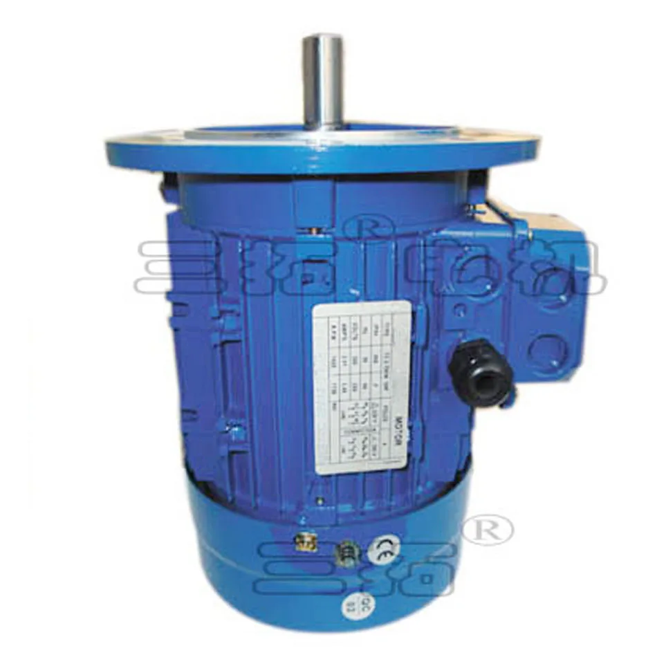 3Kw 1410rpm AC 220V 380V 3-phases High speed Asynshronous motor Vertical installing with flange engine