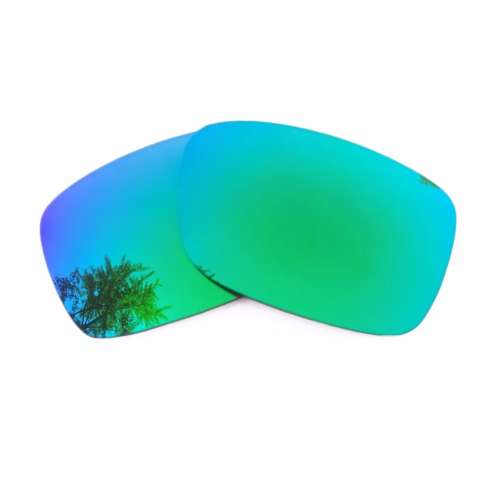 

Green Mirrored Polarized Replacement Lenses for Oakley Mainlink Sunglasses Frame 100% UVA & UVB